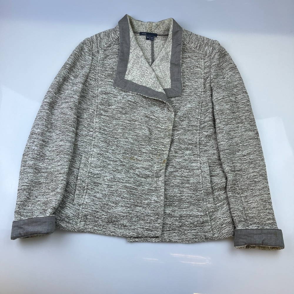 Vince Brown Sweater Jacket N251-17